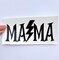 Mama decal Lightning Bolt rocker mom vinyl sticker car window mirror tumbler product 3